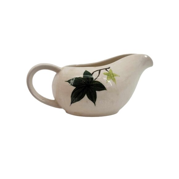 Vintage Ivy by Kanedai Hand Painted Green Ivy Creamer - Picture 3 of 9